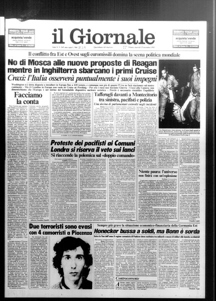 Il giornale : quotidiano del mattino